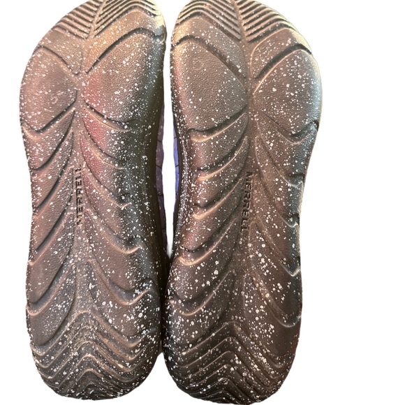 Merrell Men's Hut Moc Night Quilted Nylon Sky Slip-Ons J003711,Preowned size 9 - Picture 8 of 8